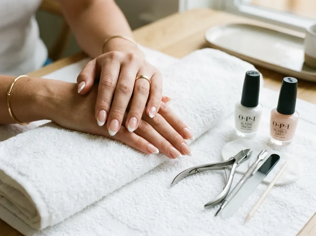 How to Do Perfect French Tip Nails Easily at Home