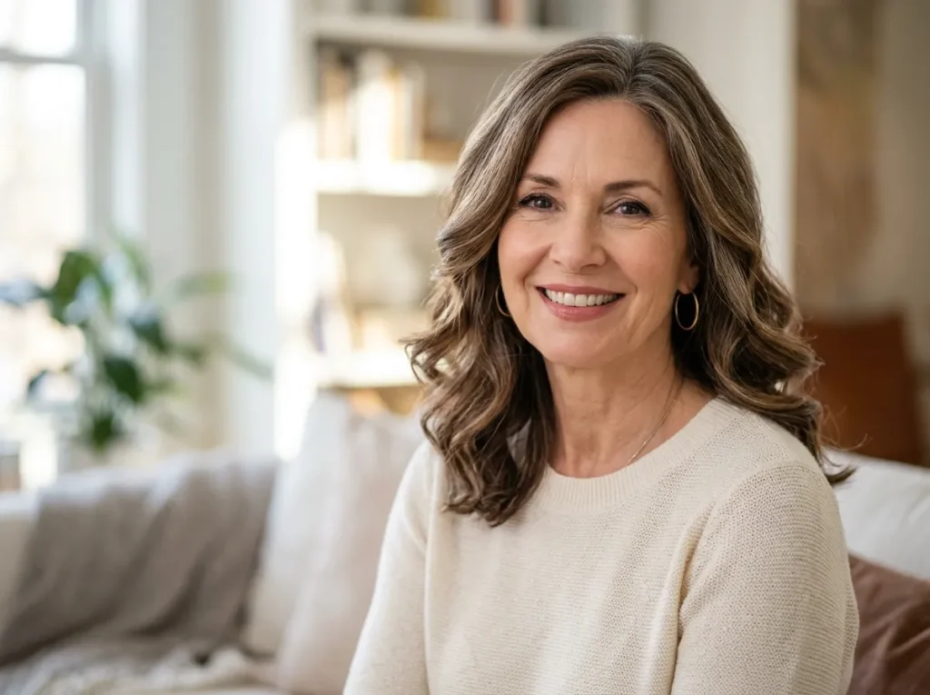 23 Shoulder Length Hairstyles for Women Over 50 in 2026
