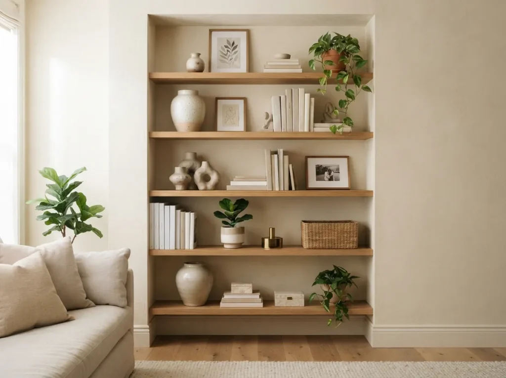 How to Style Shelves Like an Interior Designer