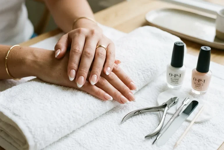 How to Do Perfect French Tip Nails Easily at Home