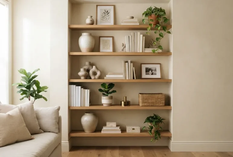 How to Style Shelves Like an Interior Designer