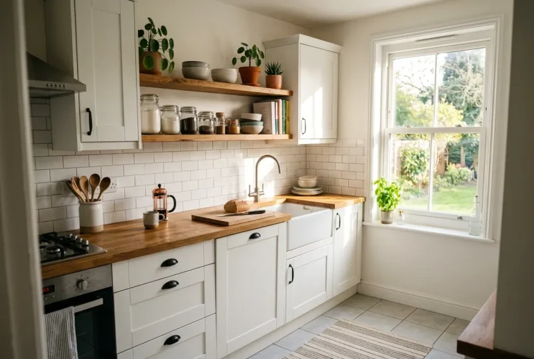 25 Small Kitchen Ideas to Maximize Space, Storage, and Style